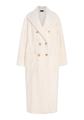 Sergio Hudson Double Breasted Oversized Coat - Moda Operandi
