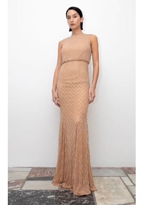 Rachel Gilbert Ada Crystal-Embroidered Gown - Moda Operandi
