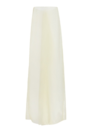 ZANKOV Yoko Silk-Organza Maxi Skirt - Moda Operandi
