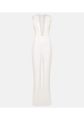 Galvan Bridal Soho flared jumpsuit