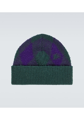Burberry Argyle wool beanie
