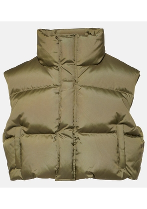 Wardrobe.NYC Cropped down vest