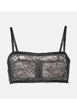 Wardrobe.NYC Floral lace bralette