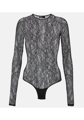 Wardrobe.NYC Floral lace bodysuit
