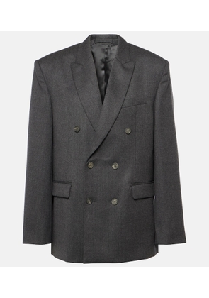 Wardrobe.NYC Double-breasted wool blazer