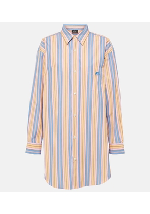 Etro Striped cotton shirt