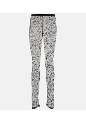 Isabel Marant Tanael crystal-embellished leggings