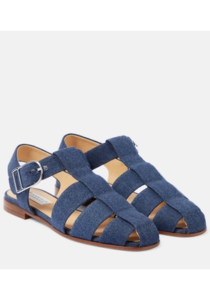 Gabriela Hearst Lynn denim sandals