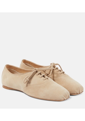 Gabriela Hearst Maya leather lace-up flats