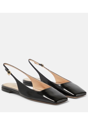 Gianvito Rossi Freeda leather slingback flats