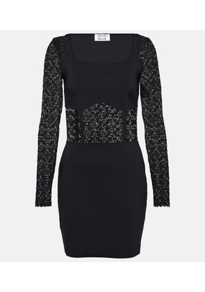 Wolford x Simkhai Intricate Pattern minidress