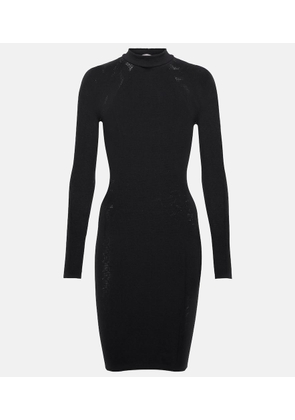 Wolford x Simkhai logo jersey minidress