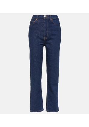 Re/Done 70s Stove Pipe high-rise straight jeans