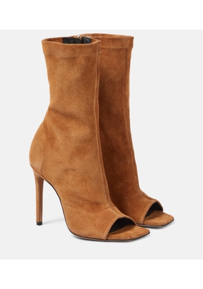 Paris Texas Amanda suede ankle boots