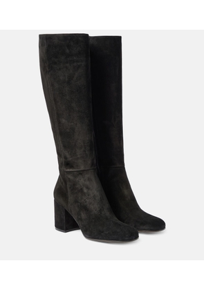 Gianvito Rossi Joelle suede knee-high boots