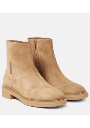 Gianvito Rossi Lexington suede ankle boots