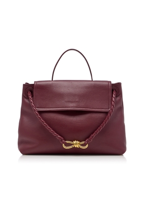 Bottega Veneta Medium Andiamo Leather Top Handle Bag - Moda Operandi