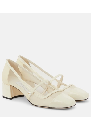 Jimmy Choo Bridal Elisa 45 mesh Mary Jane pumps