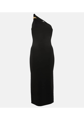 Galvan One-shoulder midi dress