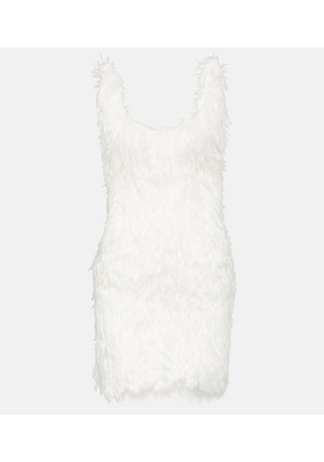 Coperni Feather minidress
