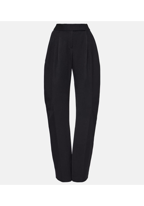 The Attico Wide-leg satin pants