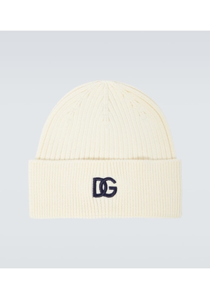 Dolce&Gabbana Logo cotton beanie
