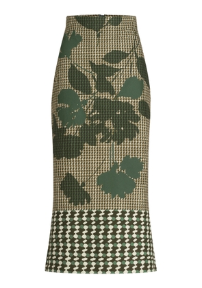 Silvia Tcherassi Atira Printed Cotton Midi Skirt - Moda Operandi