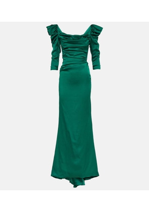 Vivienne Westwood Astral draped satin gown