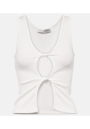 Christopher Esber Cutout jersey tank top