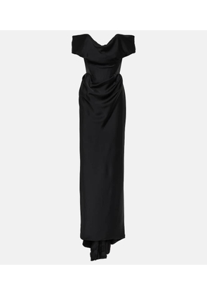 Vivienne Westwood Nova Cocotte crepe satin gown