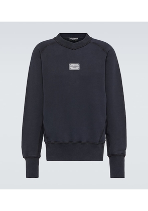Dolce&Gabbana Logo cotton jersey sweatshirt