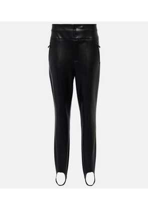 Perfect Moment Aurora high-rise faux leather ski pants