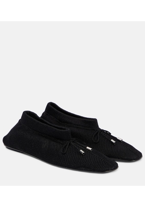 Toteme Knit ballet flats