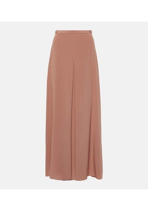 Fforme Lotta silk crepe de chine maxi skirt