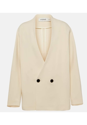 Fforme Velma oversized wool-blend blazer