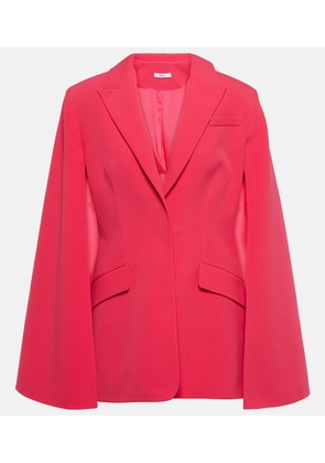 Safiyaa Hadley caped blazer