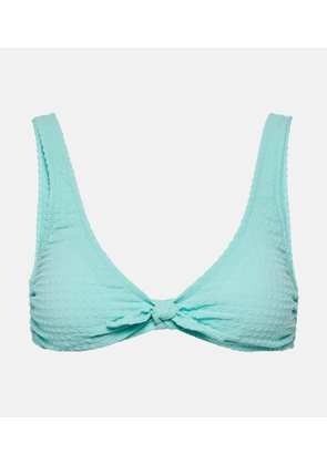 Heidi Klein Great Thatch bow-detail bikini top