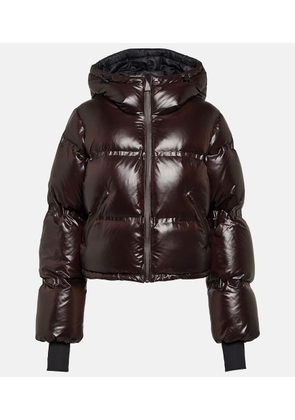 Aztech Mountain Minnie cropped down ski jacket