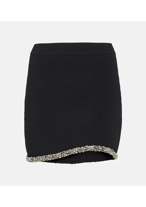 Simkhai Cary crystal-embellished miniskirt