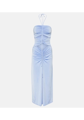 Jade Swim Kira ruched midi dress