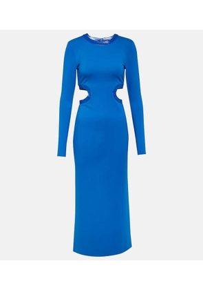 Staud Dolce cutout midi dress