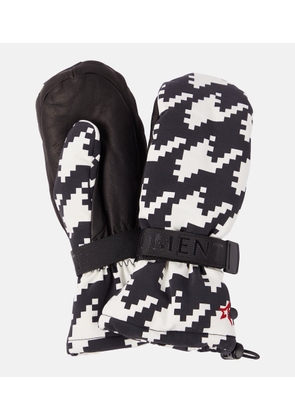 Perfect Moment Davos printed mittens