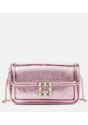 Roger Vivier Jeu de Fille leather shoulder bag