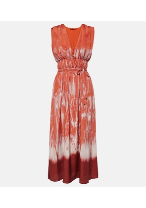 Altuzarra Fiona ruched midi dress