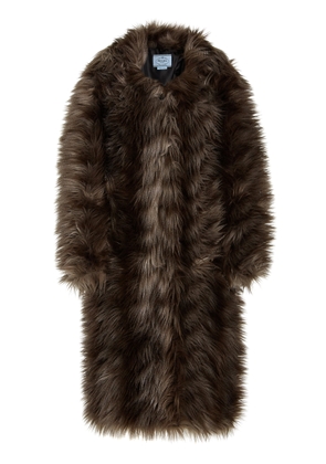 Prada Faux Fur Coat - Moda Operandi