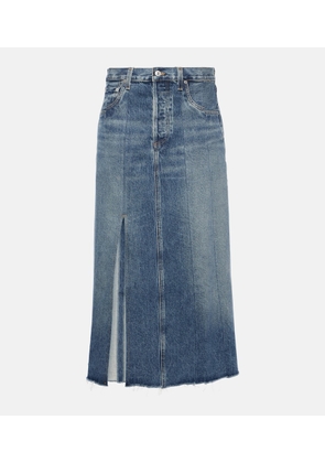 Citizens of Humanity Raian denim midi skirt