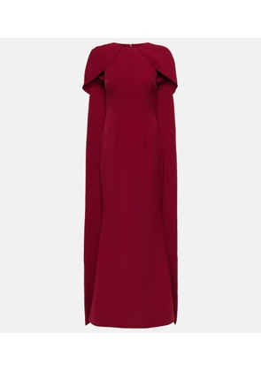 Safiyaa Ginkgo caped gown