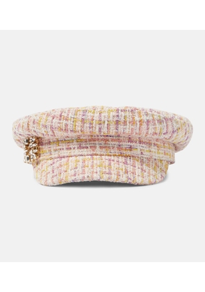 Roger Vivier Boucle newsboy cap