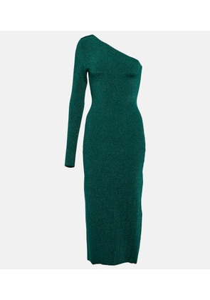 Victoria Beckham One-shoulder knitted midi dress