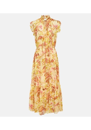Zimmermann Matchmaker printed georgette midi dress